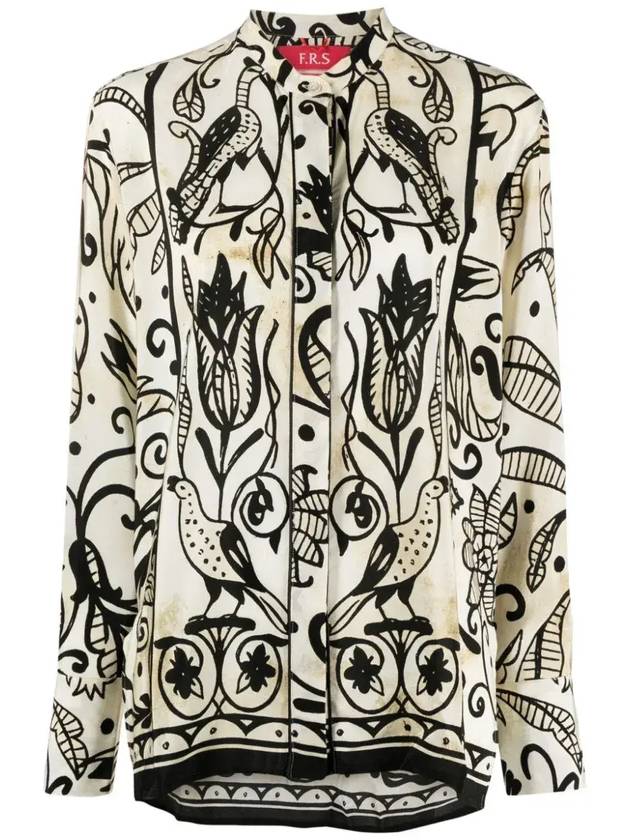 F.R.S For Restless Sleepers 그래픽 프린트 탑 CA001023_TE00748639