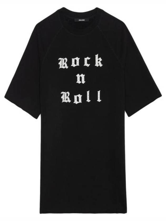 25SS 자딕앤볼테르 원피스 JWDR01073 BLACK