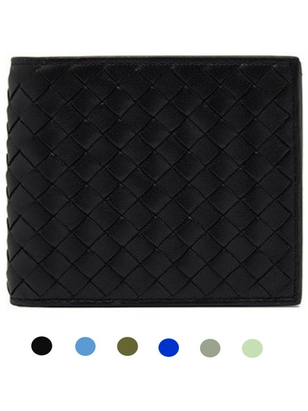 다비드 보테가베네타 인트레치아토 바이폴드 남성 반지갑 196207