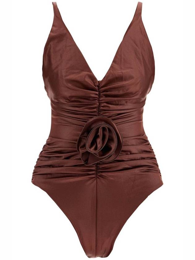 마그다 부트림 러칭 플라워 수영복