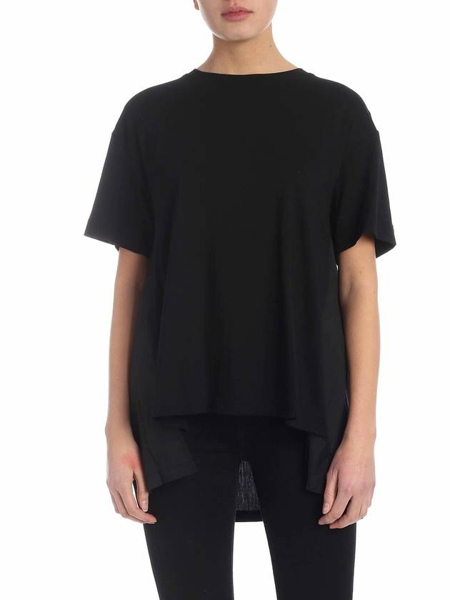 Dkny Pleated t-shirt in black