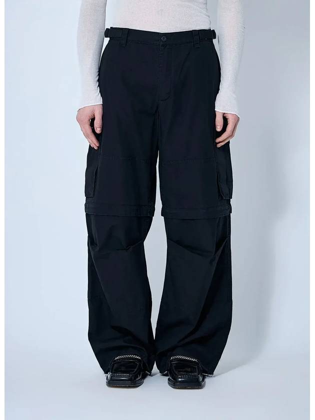 032c 인터미션 유틸리티 카고 팬츠 S25URW1001000BLACK_None