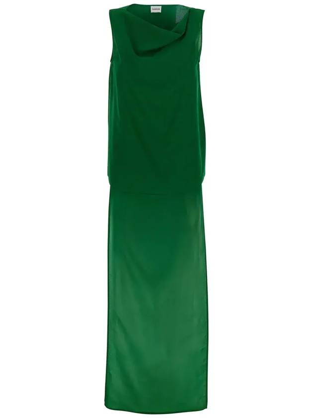 P.A.R.O.S.H. 드레이프 디테일 슬리브리스 드레스 D311642_SWEET068