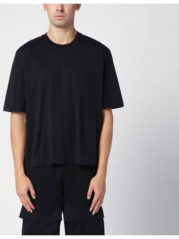 Entire Studios Organic cotton washed black T-shirt