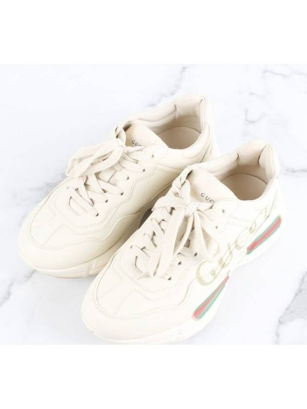 구찌 띠로고 라이톤 스니커즈 36.5 235