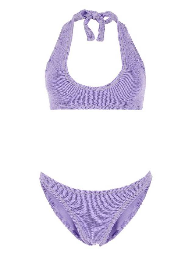 Reina Olga Pilou 스크런치 홀터넥 비키니 세트