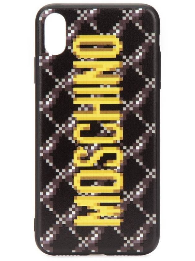 Moschino 로고 프린트 iPhone XS Max 케이스