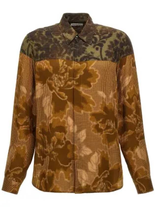 드리스반노튼 카비즈 긴팔 셔츠 브라운