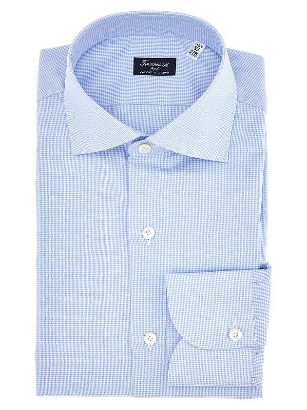 FINAMORE 'Milano' micro pattern cotton shirt