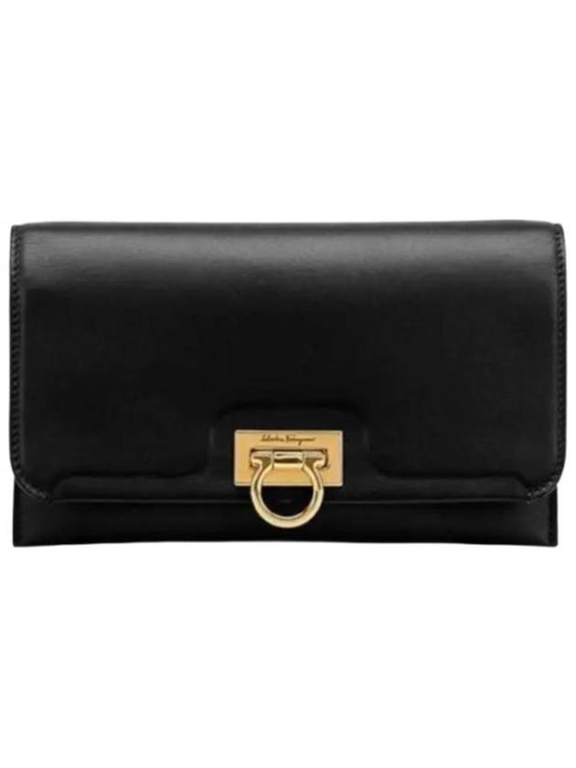 페라가모 간치니 미니 숄더백 블랙 22D969 730502