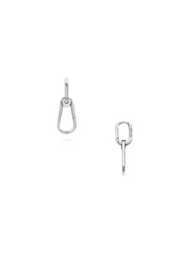 W 판도라 미 후프 링크 싱글 이어링 스털링 실버 W Pandora ME Hoop Link Single Earring Sterling Silver