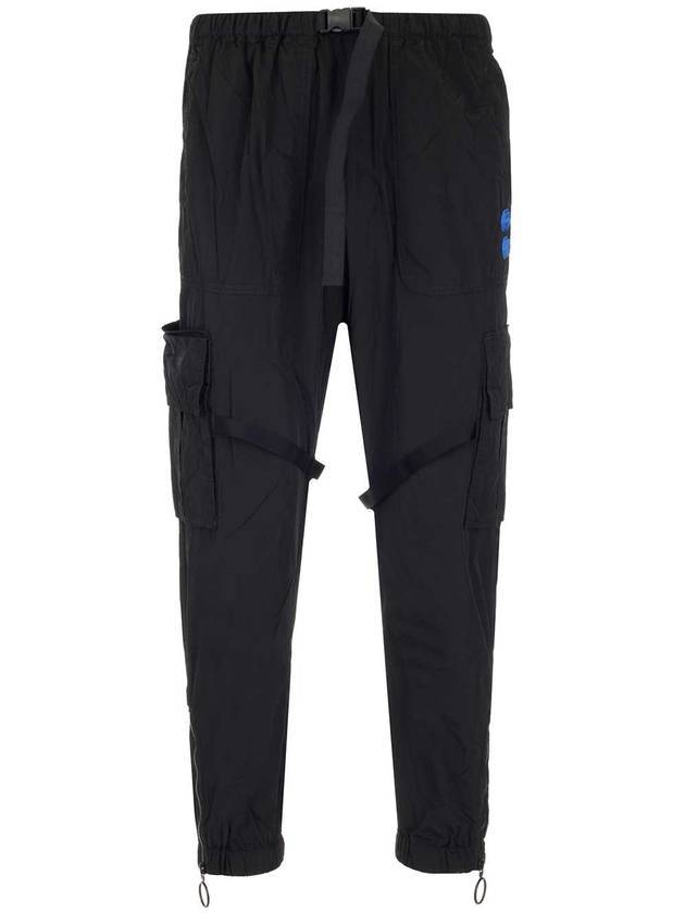 오프화이트 카고 트랙 팬츠