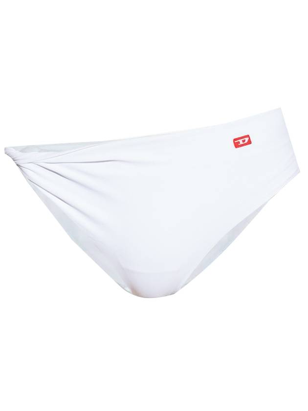 디젤 여성 BFPN AISHTWIST 하의 비키니 화이트