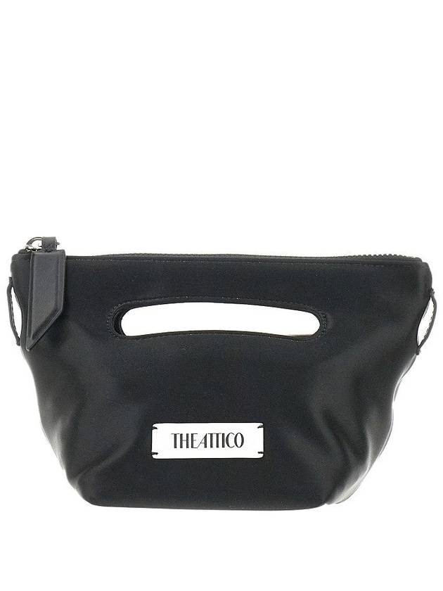 THE ATTICO 'Via dei Giardini 15' small satin bag