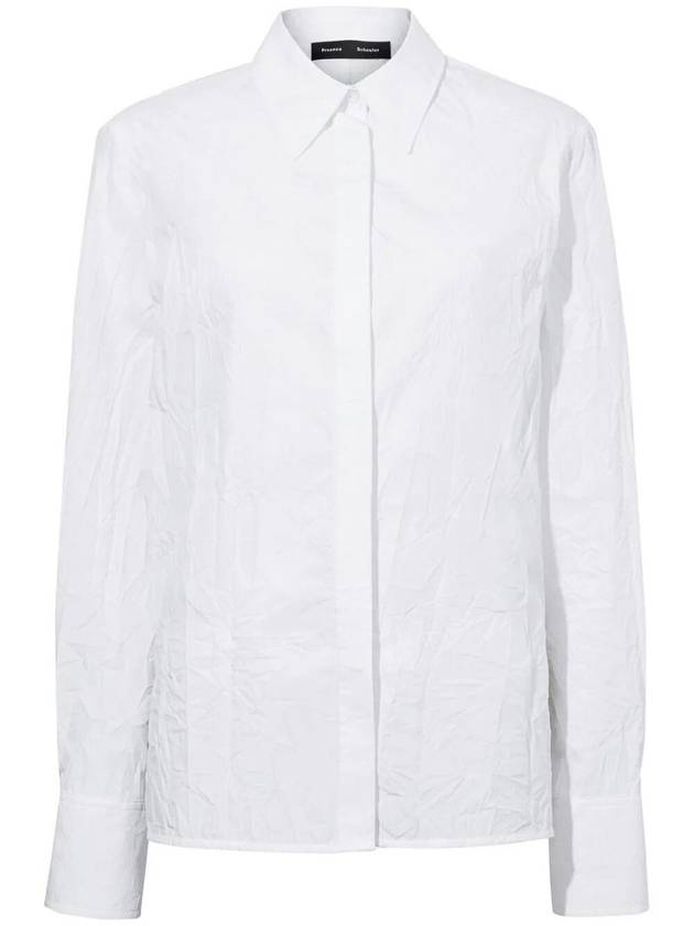 Proenza Schouler Allen Shirt In Crinkled