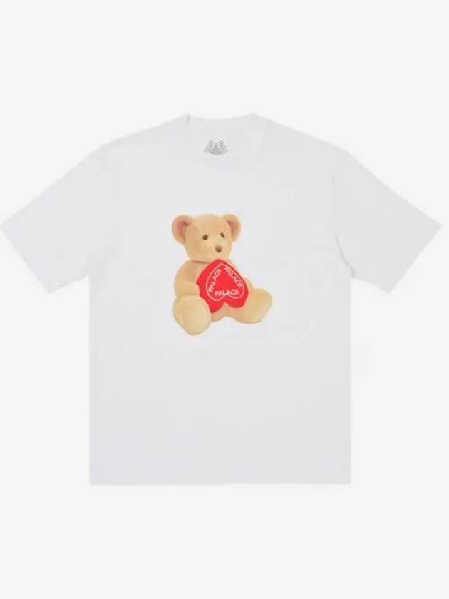 팔라스 테디 티셔츠 화이트 24SS Palace Teddy T Shirt White 24SS