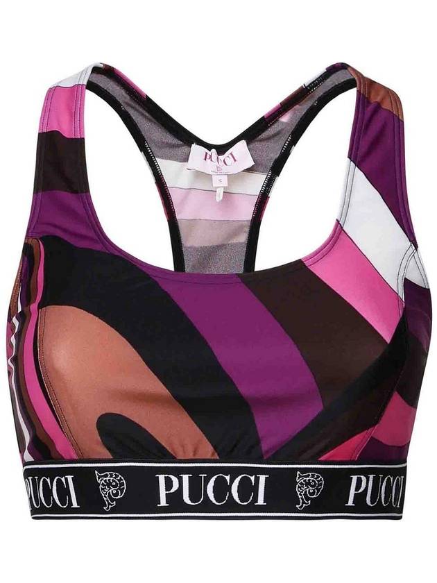 Emilio Pucci Iride Sporty Crop Top