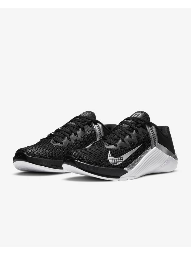나이키 우먼 메트콘 6 헬스화 크로스핏화 블랙 메탈릭실버 Women's Training Shoe Nike Metcon 6 AT3160-010