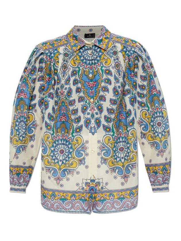 에트로 와이드 프린트 셔츠