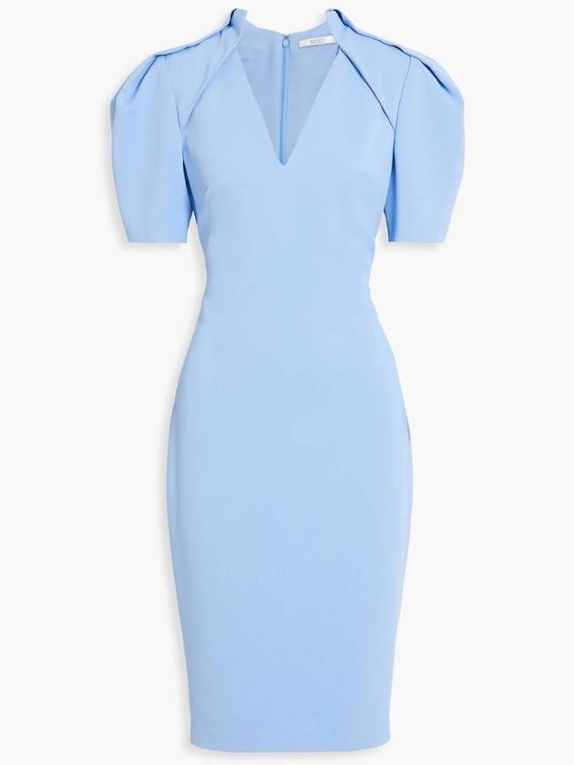 NB07 배즐리미슈카 여성 원피스 Pleated crepe dress 시그니처