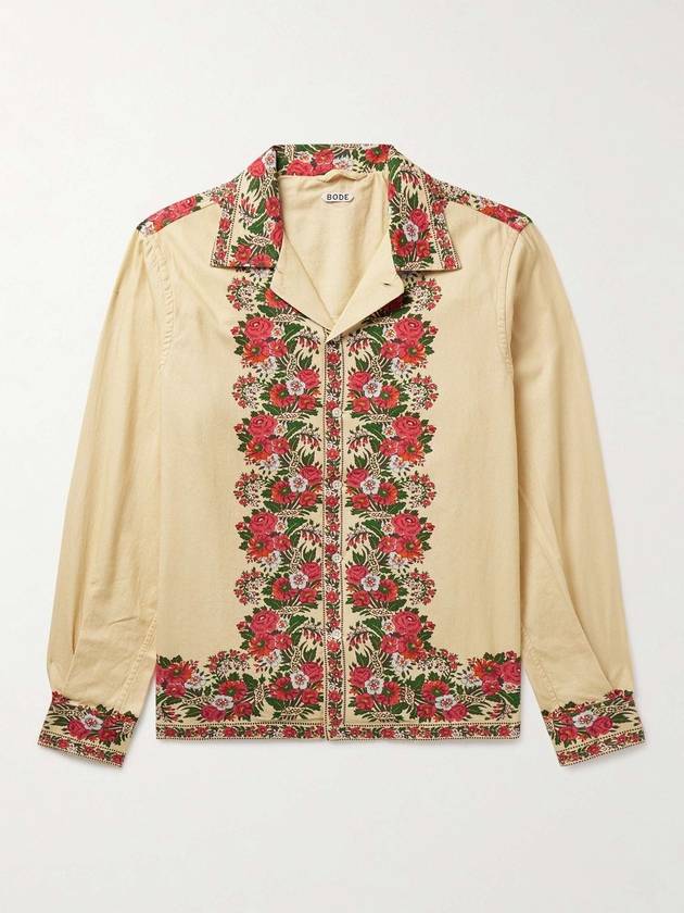 Bode 남성 반팔 셔츠