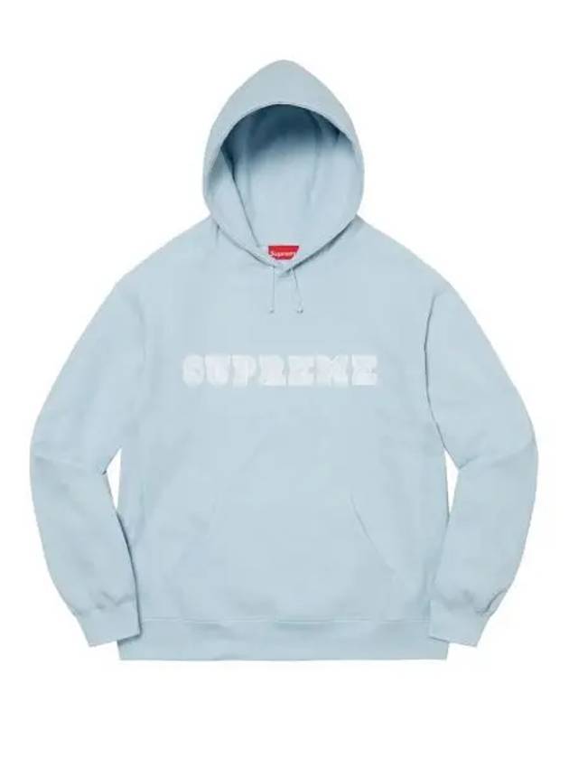 슈프림 레이스 후드 스웨트셔츠 라이트 블루 22SS Supreme Lace Hooded Sweatshirt Light Blue 22SS