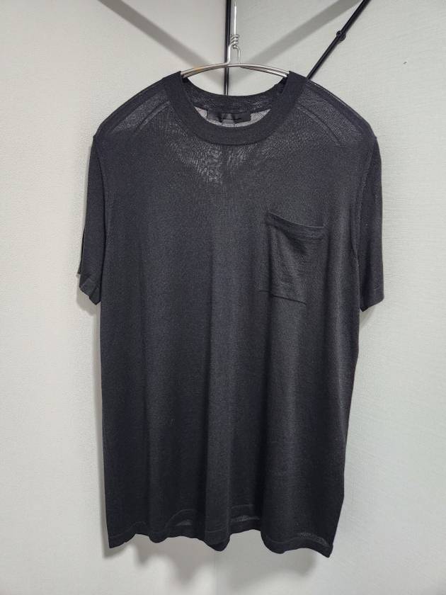 Alexander Wang 알렉산더왕 Silk Knit Crewneck Tee