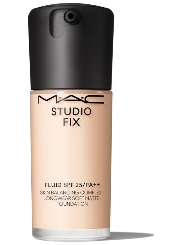 MAC Cosmetics - Studio Fix Fluid Spf 25/pa++ Skin Balancing Complex Longwear Soft Matte Foundation - N11 - 30 ml