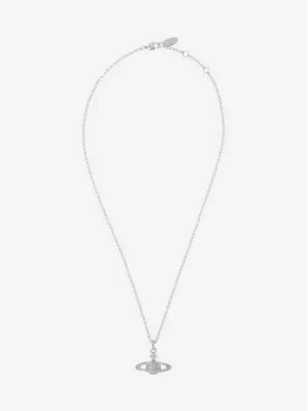 비비안 웨스트우드 미니 바스 릴리프 펜던트 실버 Vivienne Westwood Mini Bas Relief Pendant Silver