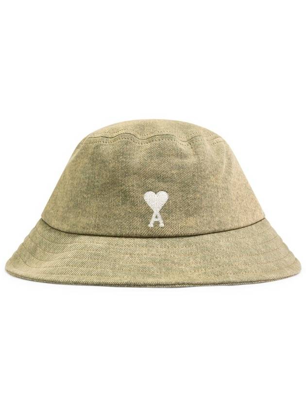 AMI Ami de Coeur 자수 버킷 햇