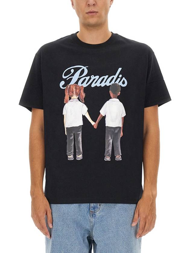 24FW 3.PARADIS KIDS ROW T SHIRT AW2451BLACK