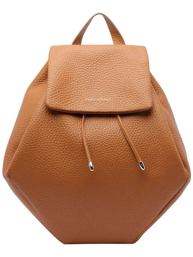 오르치아니 소프트 레더 백팩 B02186SOF_CUOIO