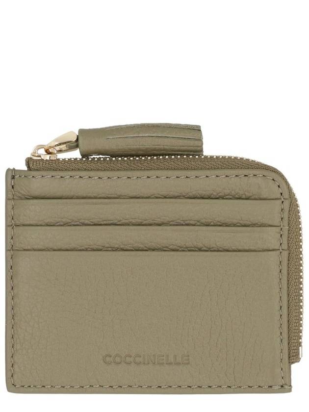 Coccinelle Tassel 로고 엠보싱 카드 홀더