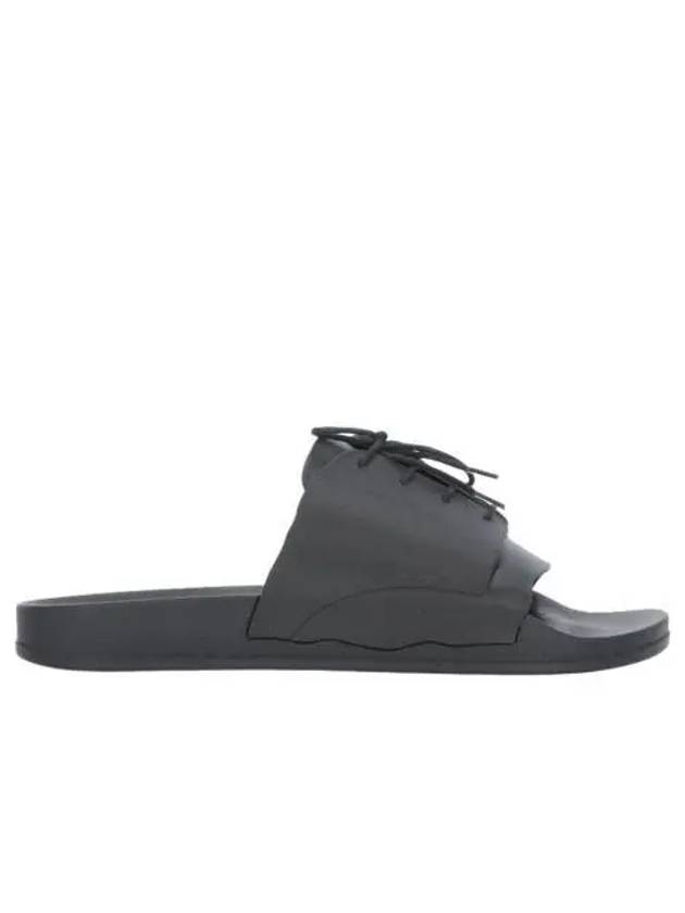 W 메종 마르지엘라 풀 슬라이드 블랙 W Maison Margiela Pool Slides Black