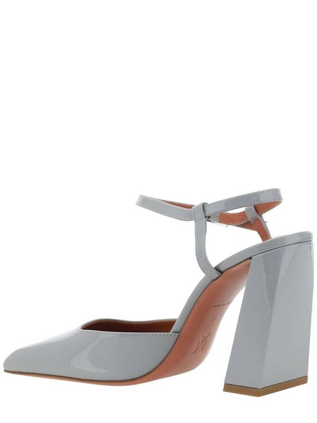 Amina Muaddi Charlotte 스퀘어 토 펌프스 Amina Muaddi Charlotte Square Toe Pump