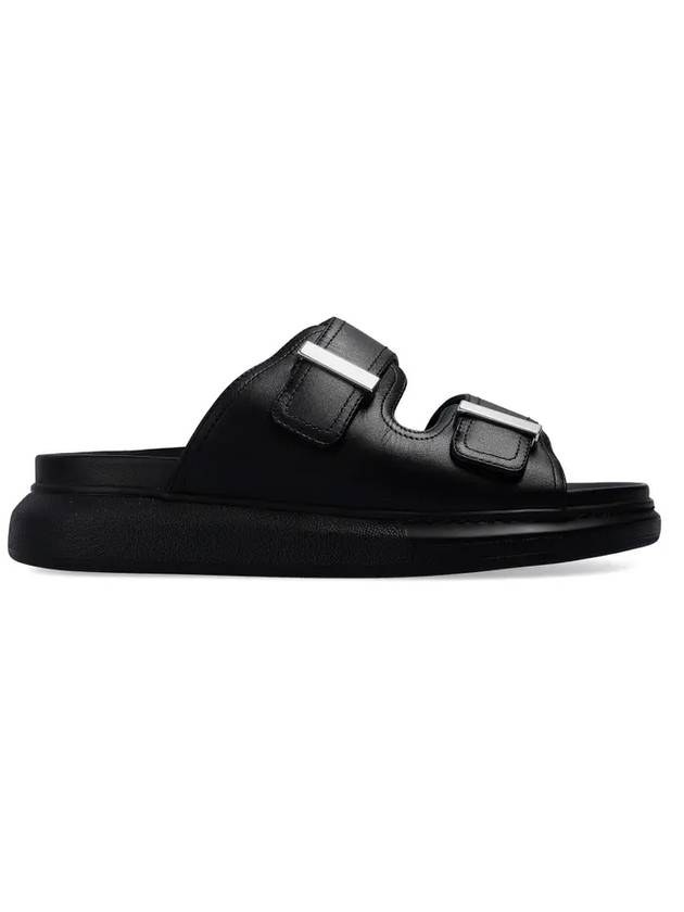 알렉산더 맥퀸 하이브리드 플랫폼 슬리퍼 블랙