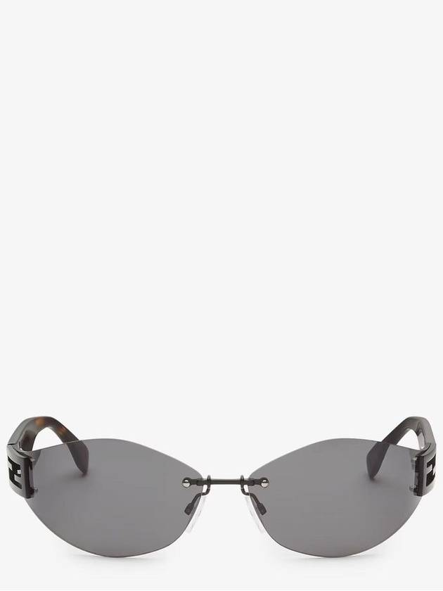 펜디 바게트 하바나와 블랙 선글라스 FOL104A4ZOF1RRH