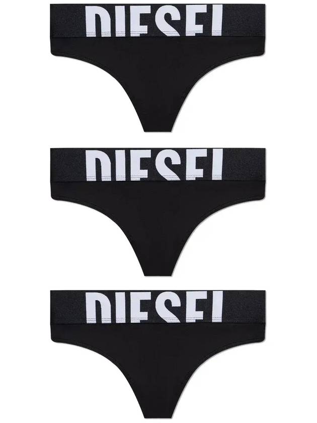 디젤 Ufst Stars 로고 허리띠 3팩 브리프 00SE0K0HMAU_E4101