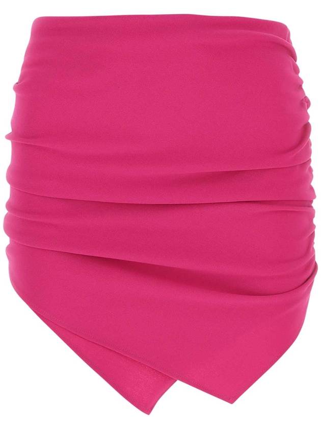 23SS 디아티코 Tyrian purple stretch polyester 미니 스커트 232WCS121E057 419