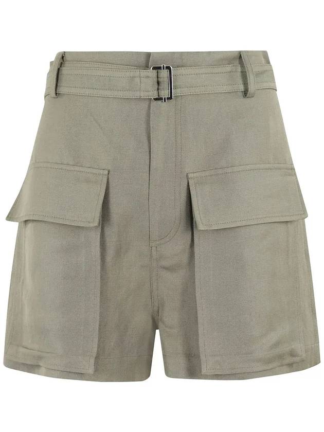 벨티드 카고 반바지 270009010486096_T563SALVIA