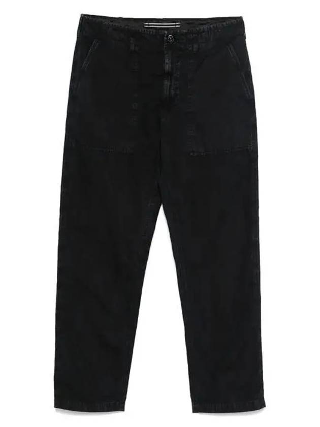 25SS 스톤아일랜드 남성 와펜 브러쉬드 코튼 팬츠 3100023 S00WA V0129