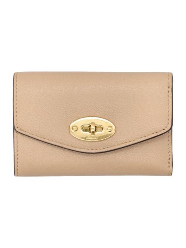 멀버리 마이크로 클래식 그레인 달리 폴디드 멀티 카드 지갑 메이플