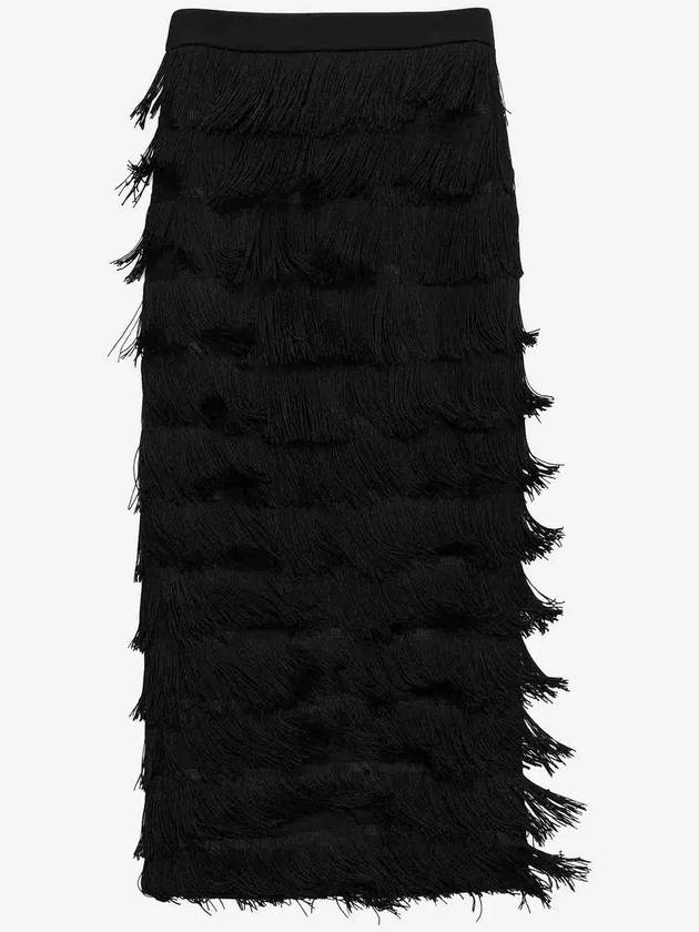 도로시 슈마허 에모셔널 에센스 프린지 스커트 848015848015_999PUREBLACK