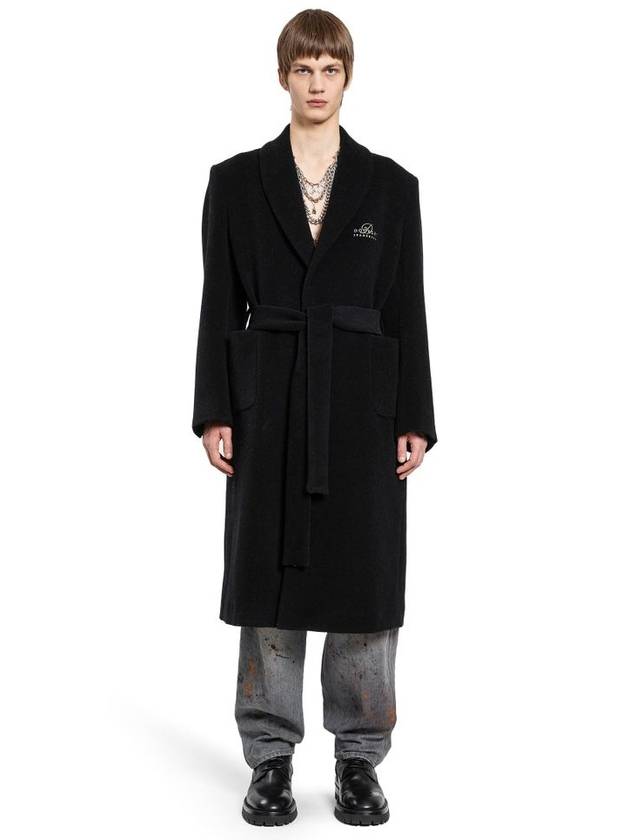 DOUBLET MAN BLACK COATS