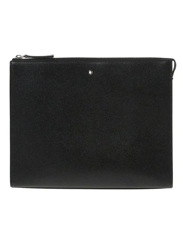몽블랑 사토리얼 미디엄 클러치 백 블랙