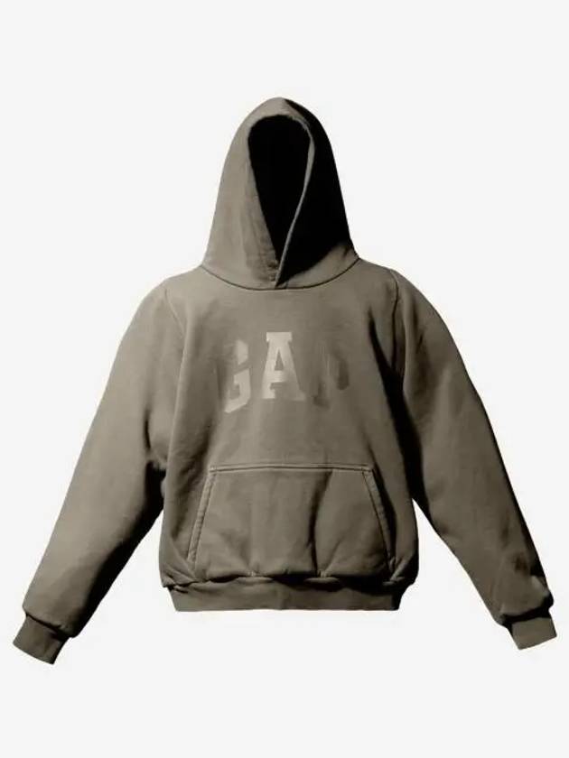 이지 갭 엔지니어드 바이 발렌시아가 도브 슈렁큰 후드 베이지 Yeezy Gap Engineered By Balenciaga Dove Shrunken Hoodie Beige