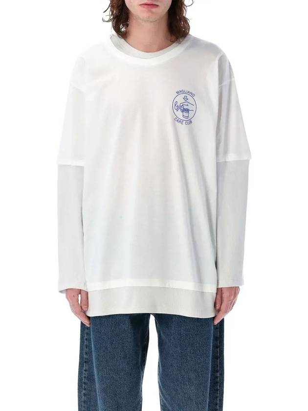 Magliano Trauma 로고 프린트 크루넥 티셔츠 T58016843_01