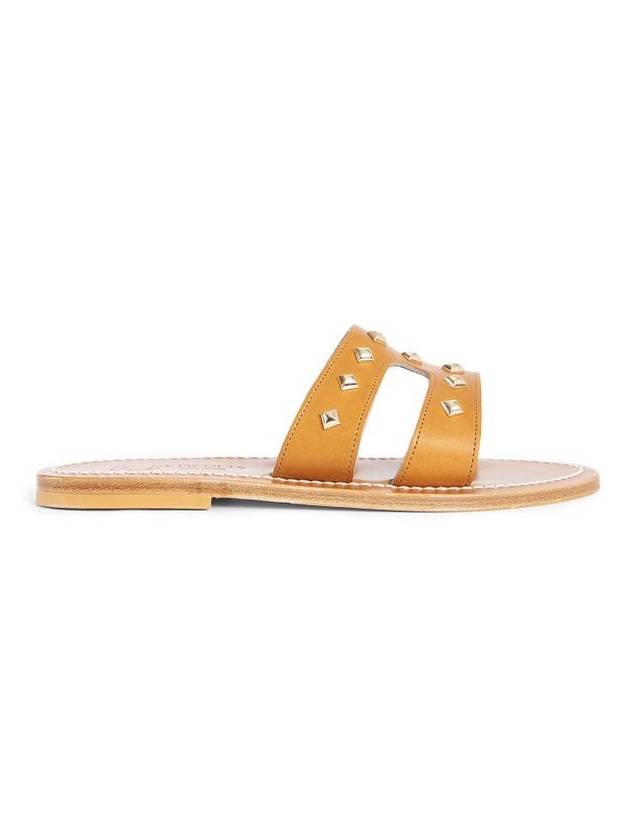 K. JACQUES WOMAN BROWN SANDALS & SLIDES