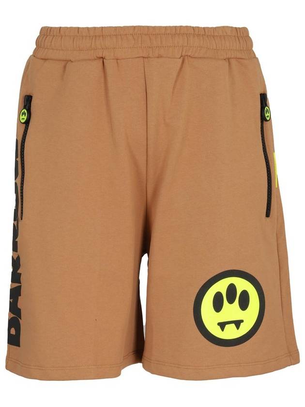 Barrow 로고 프린트 허벅지 길이의 트랙 쇼츠