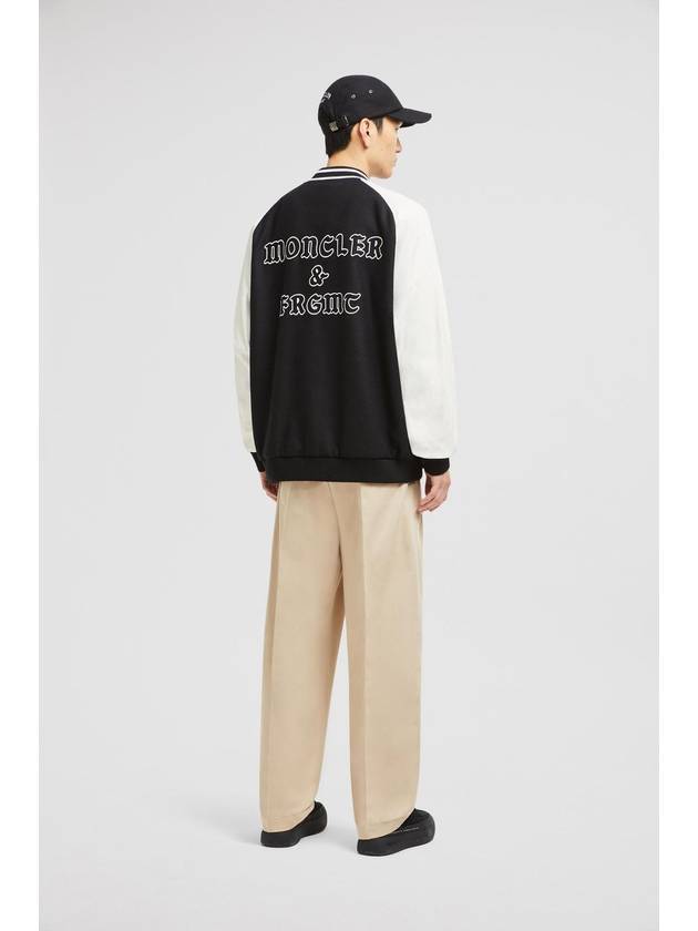몽클레르 Moncler x FRGMT Loki Wool Leather Varsity Jacket K109U1A00023M5258999